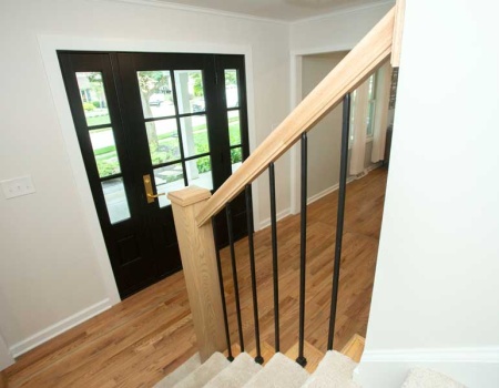 Entryway Railing Addition