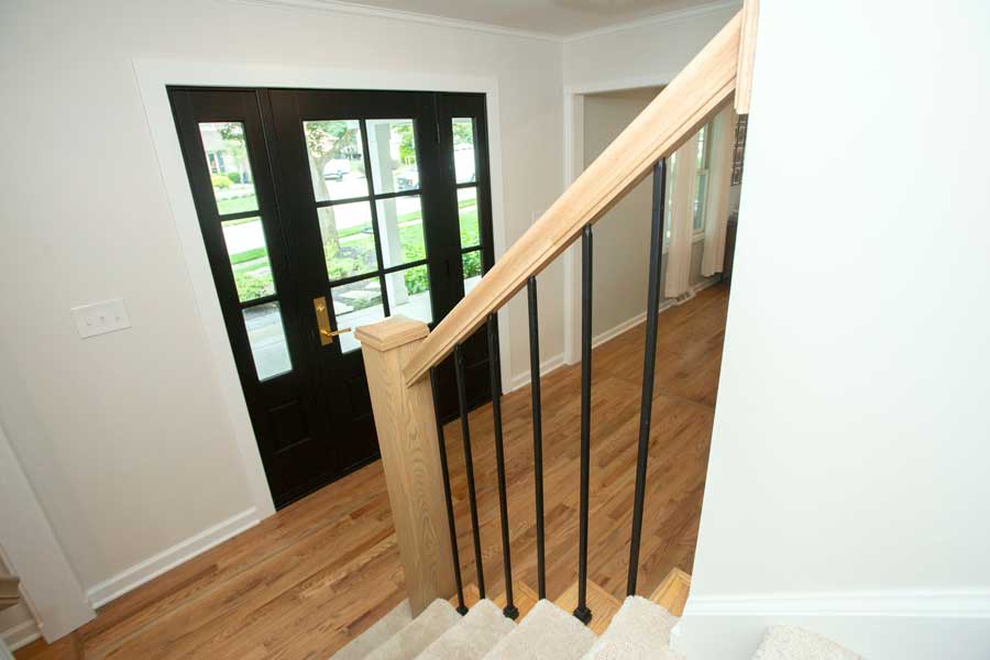 Entryway Railing Addition